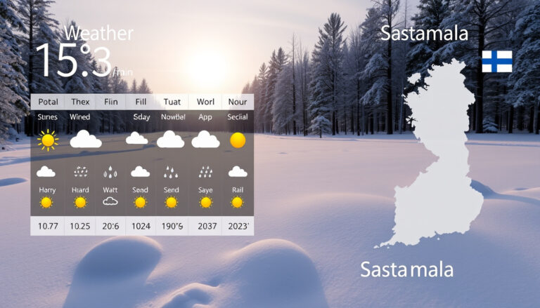 Sää Sastamala 15 vrk – 15 vuorokauden ennuste vertailussa