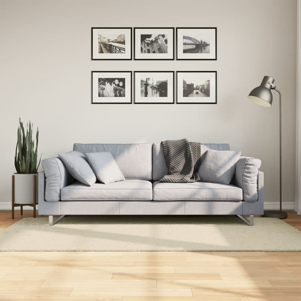 vidaXL Matto HUARTE kerma 100x200 cm