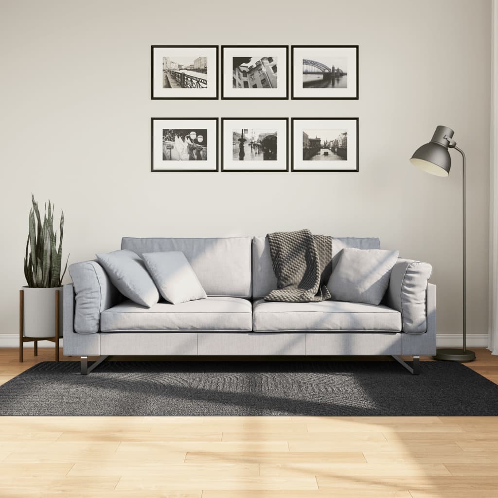 vidaXL Matto IZA antrasiitti 100x200 cm