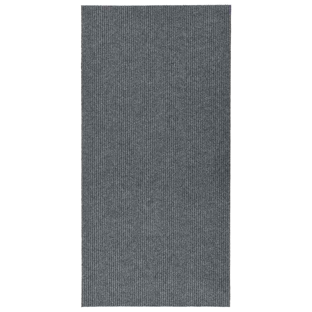 vidaXL Käytävän kuramatto harmaa 100x200 cm